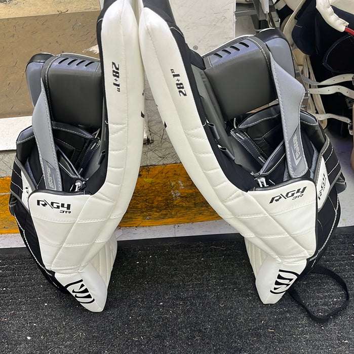 Used Warrior Ritual R/G4 28+1 Goal Pads