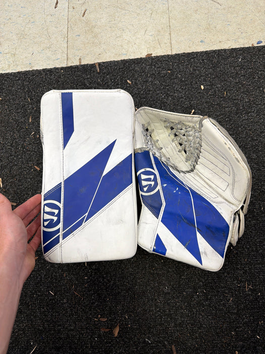 Used Warrior Ritual G7 Junior Catcher and Blocker Set