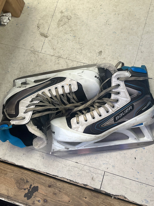 Used Bauer Reactor 5000 Size 8.5 Goal Skates