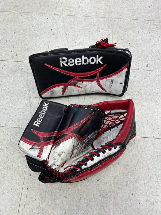Used Reebok 7000 Junior Catcher and Blocker Set