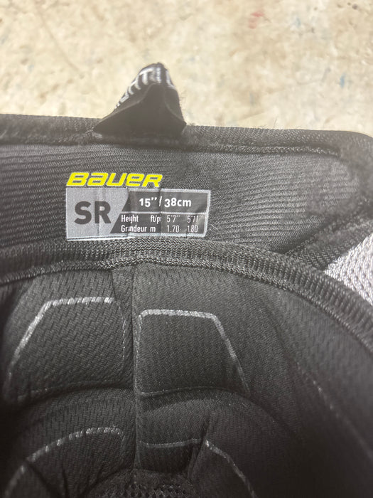 Demo Bauer Supreme M5Pro Shin Guards Size Senior 15”