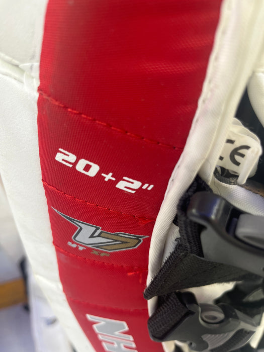 Used Vaughn V7 20+2 Goal Pads