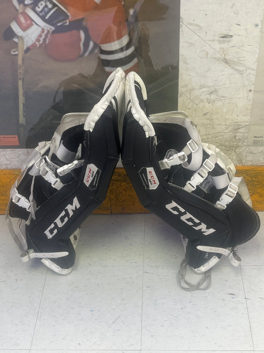 Used CCM Extreme Flex 400 24+1 Goal Pads