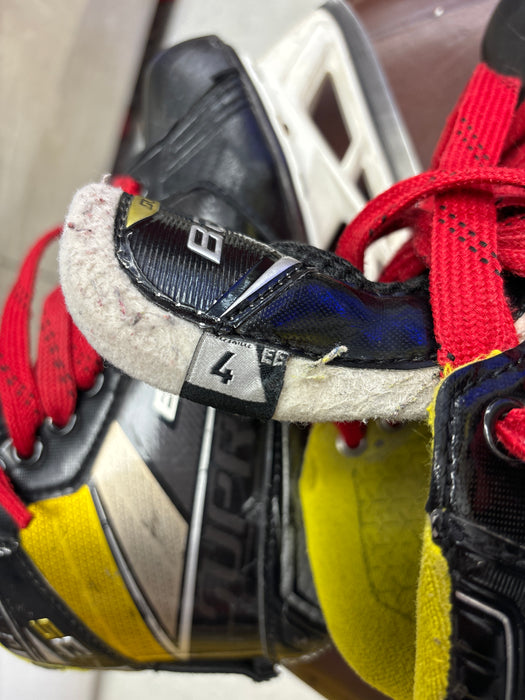 Used Bauer 3s Size 4.0EE Intermediate Goal Skates