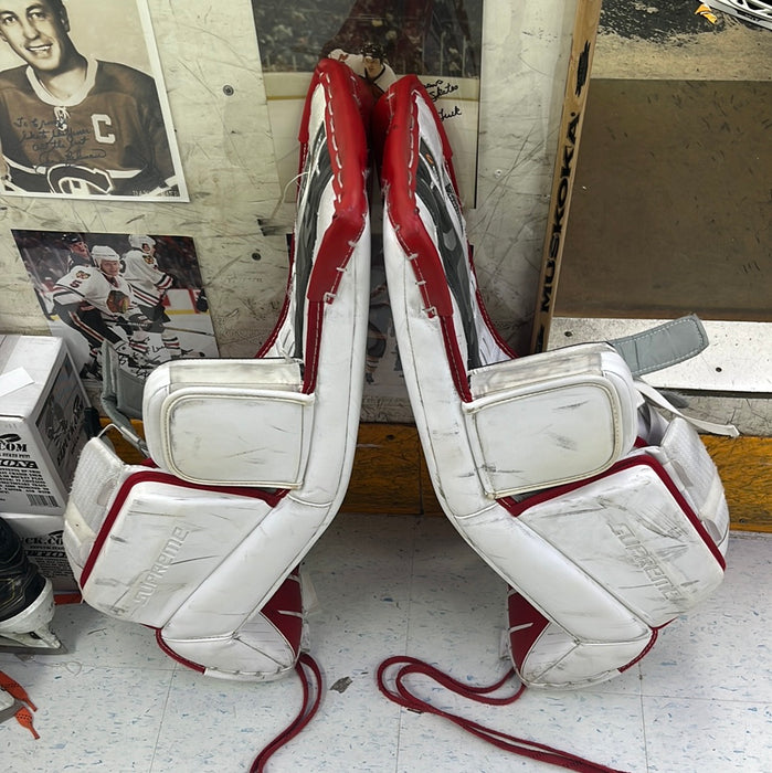 Used Bauer Supreme 3S 31+1 Goal Pads