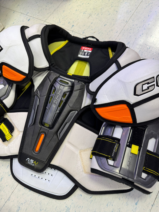 Used CCM AS-V Pro Shoulder Pads Senior Large
