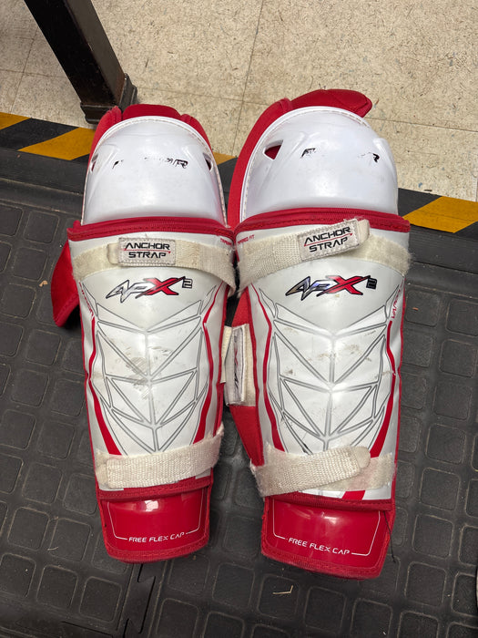 Used Bauer Vapor APX2 Senior 14” Shin Guards