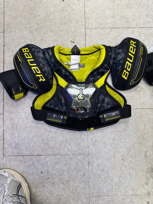 Used Bauer Supreme Mach Youth Large Shoulder Pads