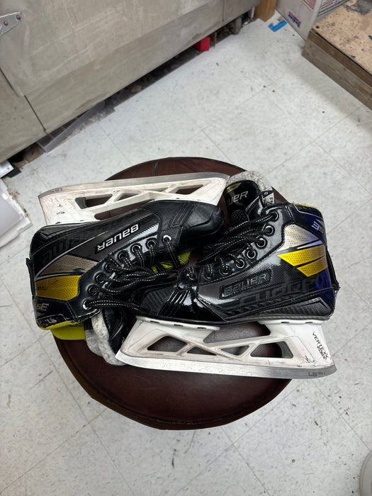 Used Bauer Supreme 3s Size 4.5D Intermediate Goal Skates