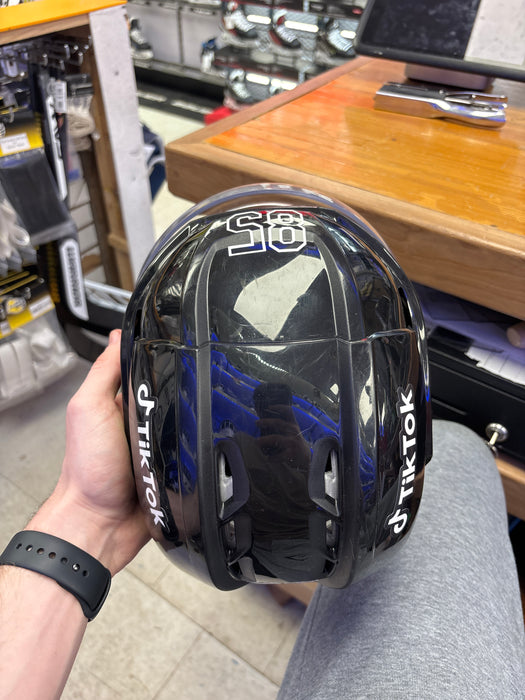 Used CCM Tacks 910 Senior Small William Lagesson Leafs Pro Stock Helmet