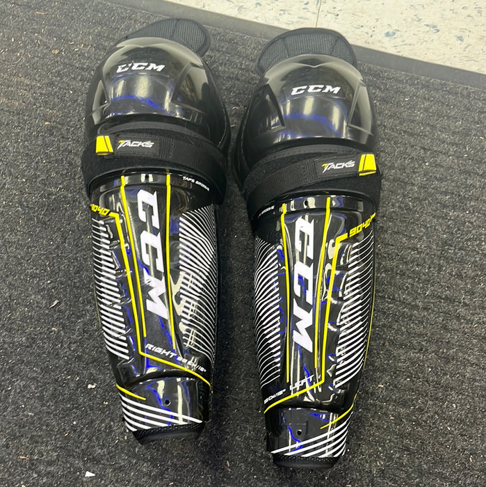 Used CCM Tacks 9040 15” Shin Pads