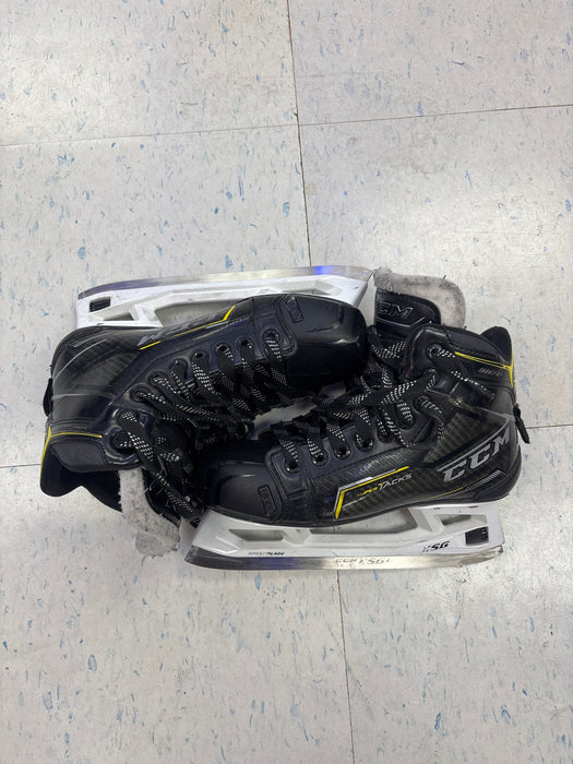 Used CCM Super Tacks 9370 Size 4.0 Goal Skates
