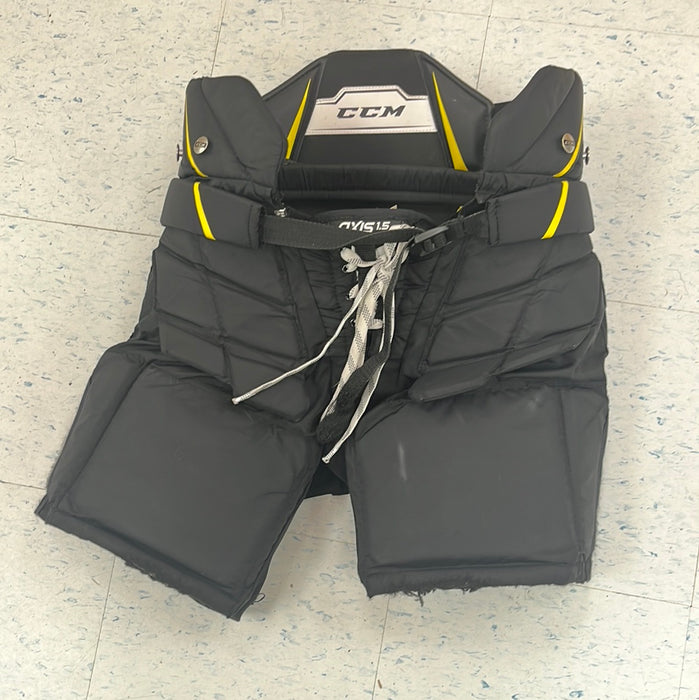 Used CCM Axis 1.5 Junior Large Goal Pants