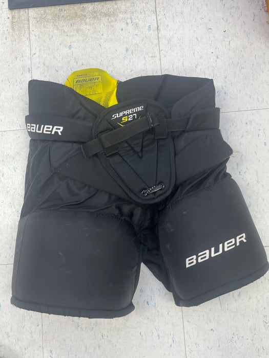 Used Bauer Supreme S27 Junior Large Goal Pants