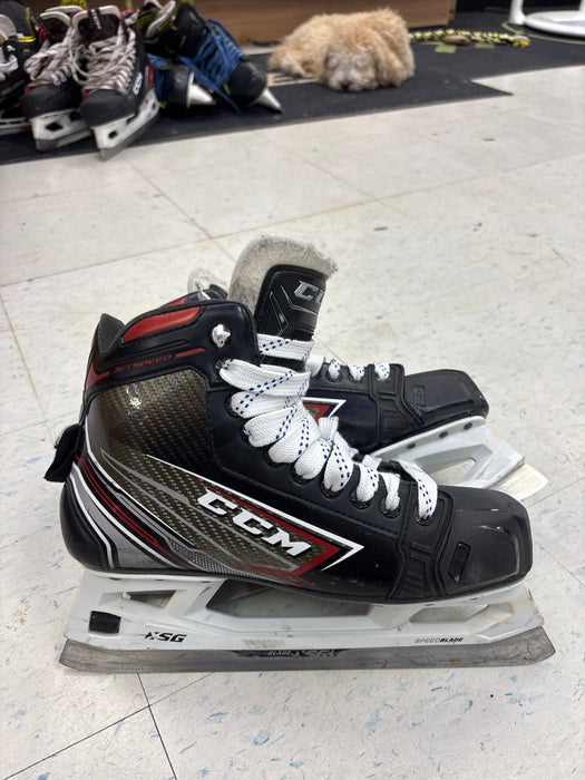 Used CCM JetSpeed FT460 Size 9.0 Goal Skates