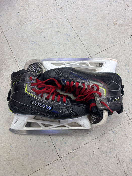 Used Bauer Elite Size 9.5 Fit 1 Goal Skates