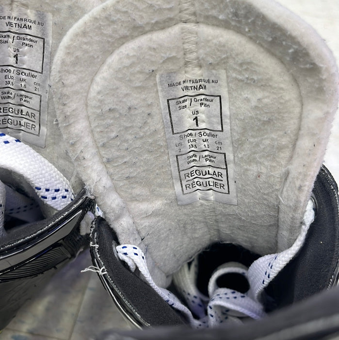 Used CCM Tacks AS-570 Size 1 Player Skates