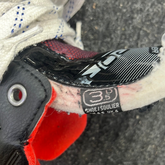 Used Bauer Vapor X2.7 Size 3.5 Goal Skates