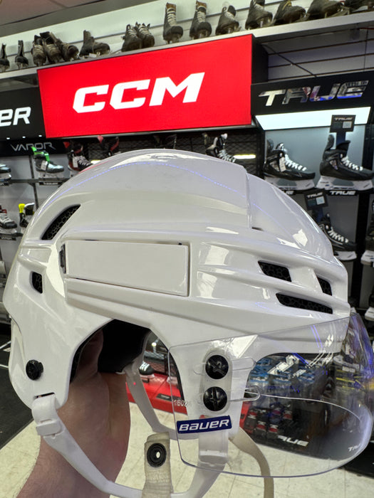 Used CCM Tacks X Senior Medium Pro Stock Helmet #37