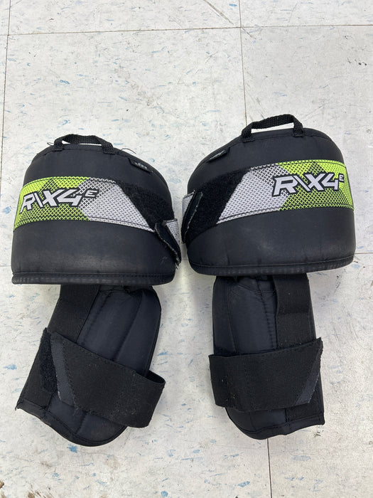 Used Warrior Ritual X4 E Junior Goal Knee Pads