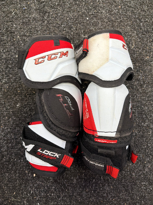 Used CCM JetSpeed FT4 Pro Junior Medium Elbow Pads