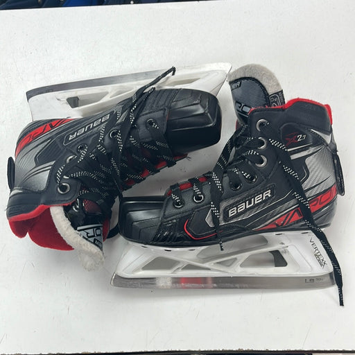 Used Bauer Vapor X2.7 Goalie Skates size 2.5D