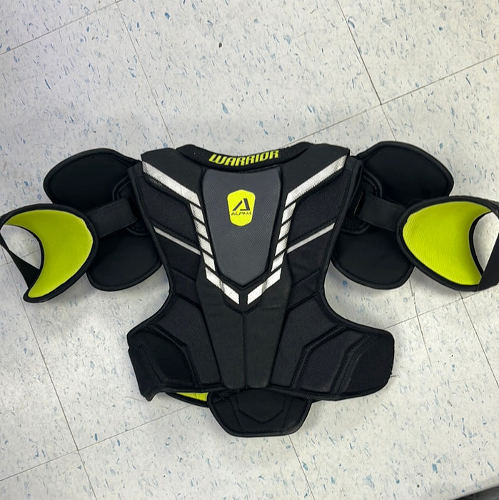 Used Warrior Alpha DX Pro Junior Large Shoulder Pads
