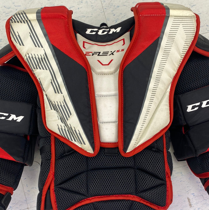 Used CCM EFlex 5.5 Junior Large/Extra Large Chest Protector