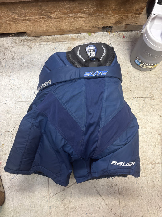 Used Bauer Elite Goal Pants Size Intermediate Medium