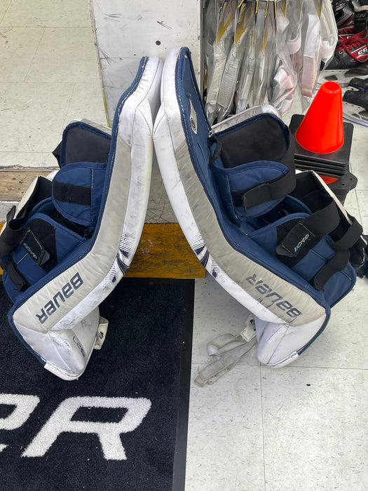 Used Bauer Supreme S27 28+1 Goal Pads