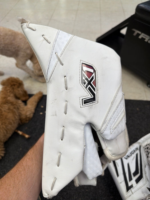 Used Vaughn Velocity VX1 Junior Catcher and Blocker Set
