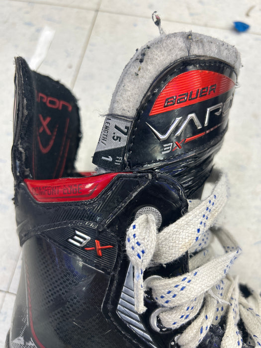 Used Bauer Vapor 3X Senior Player Skates 7.5 Fit 1