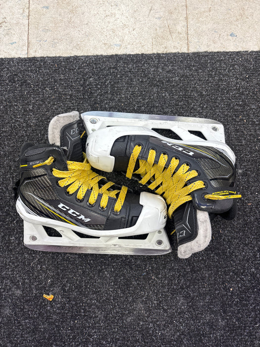Used CCM Tacks 9060 Size 1.0D Goal Skates