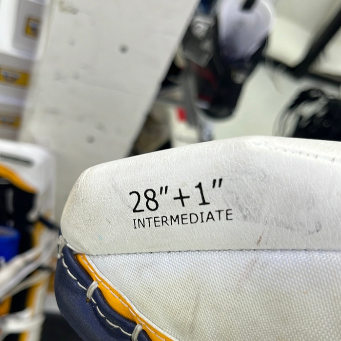 Used Bauer Reactor 4000 28+1 Goal Pads