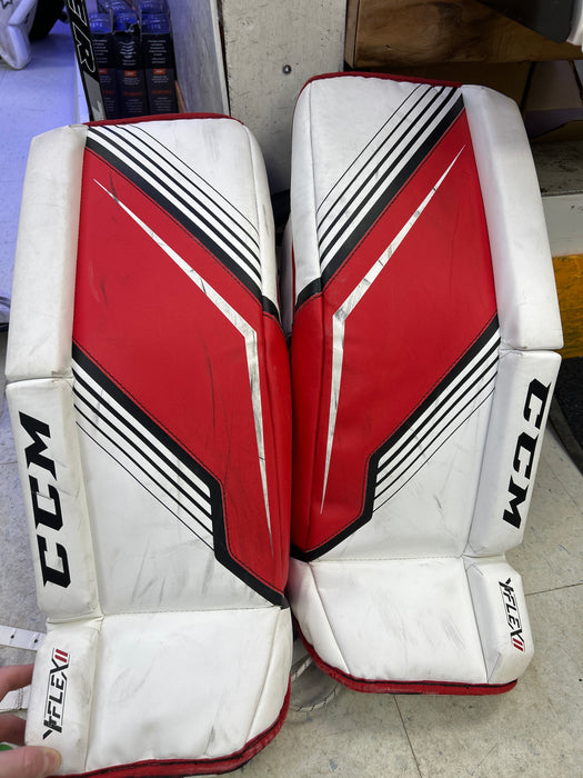 Used CCM YT Flex Youth Goal Pads 24”