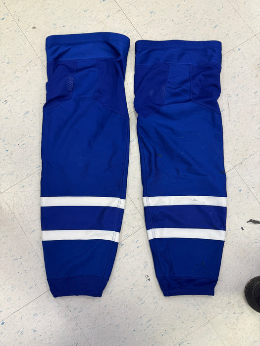 Pro Stock Toronto Maples Leafs Game Used Socks