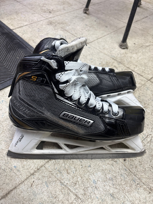 Used Bauer Supreme S27 Size 9.5EE Goal Skates