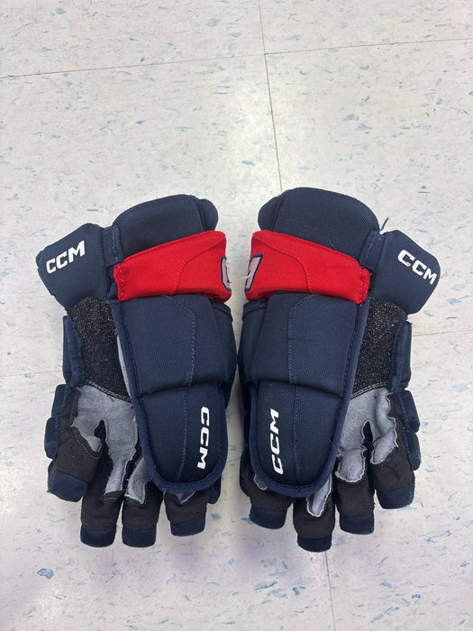 Used CCM HGJSCHL 14” Oshawa Generals ‘MARRELLI’ Pro Stock Gloves