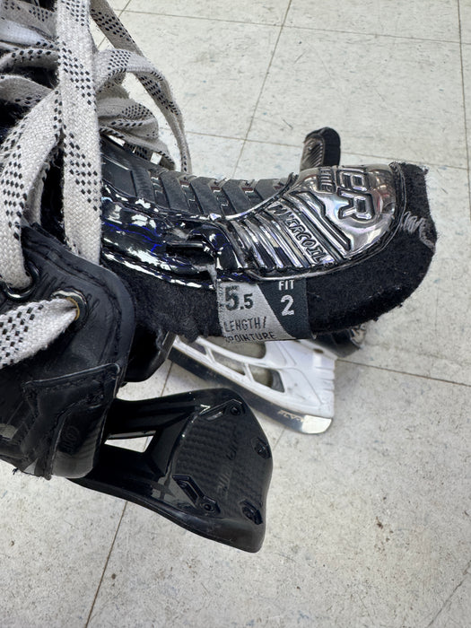 Used Bauer Supreme MACH Skates 5.5 Fit 2