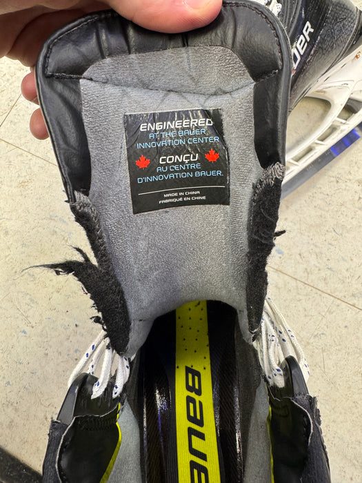 Used Custom Bauer Vapor Hyperlite2 Skates 8.5 D