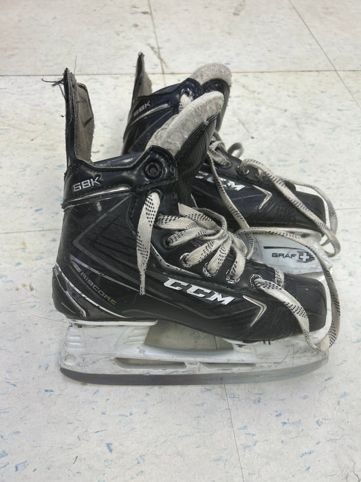 Used CCM RibCore 68K Junior Player Skates