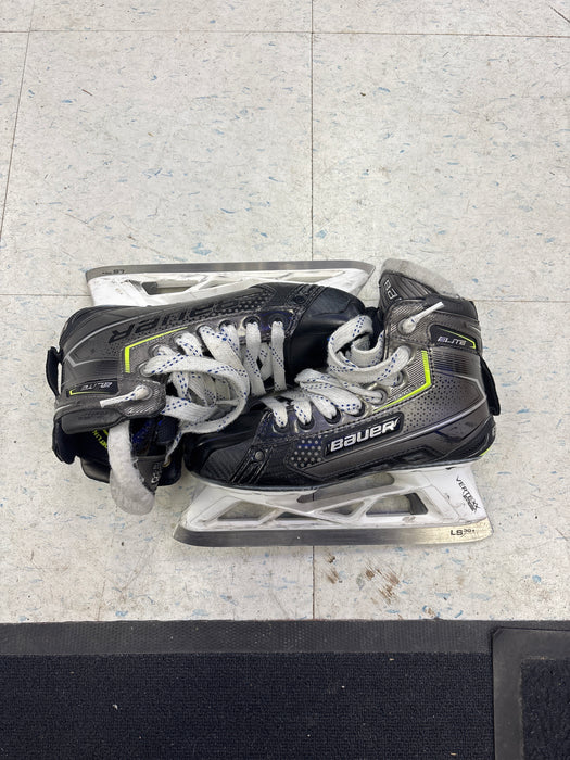 Used Bauer Elite Size 4.5 Fit 1 Intermediate Goal Skates