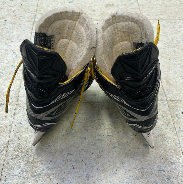 Used Bauer Supreme Matrix Size 8 Youth Player Skates