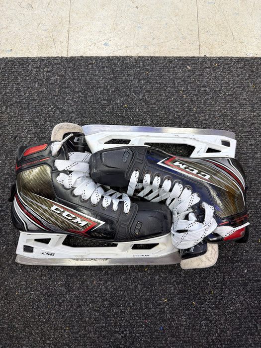Used CCM JetSpeed FT460 Size 9.0D Goal Skates