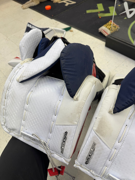 Vaughn SLR4 Pro Carbon Goalie Pad Set 33” + 2” Senior