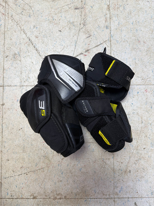 Used Bauer Supreme 3s Pro Junior Medium Elbow Pads