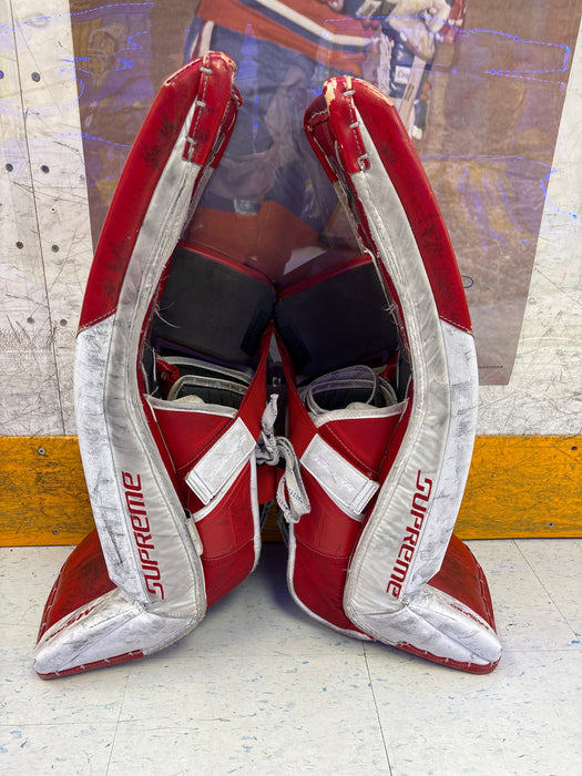 Used Bauer Supreme M5 Pro Intermediate Medium (31+) Goal Pads