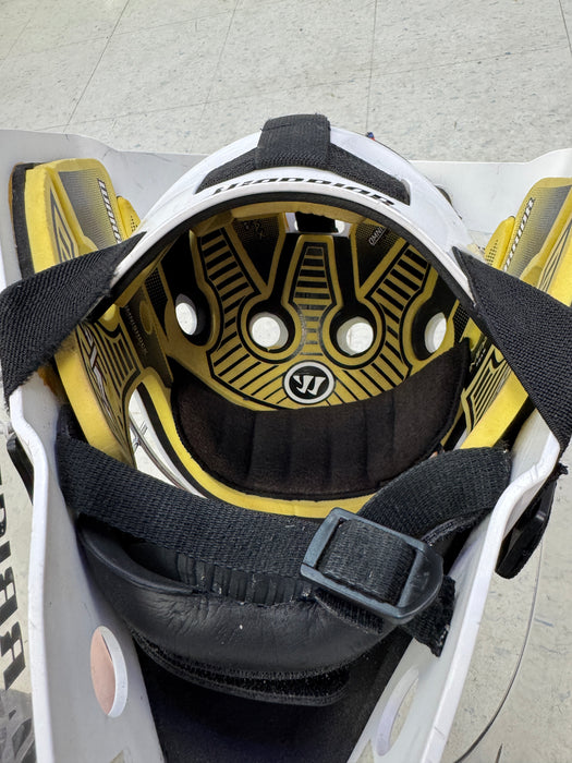 Used Warrior F1 E Senior Goal Mask