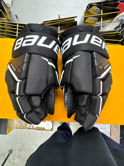 Used Bauer Supreme Ultra Sonic 9” Gloves