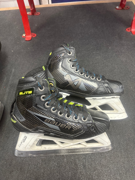 Used Bauer Vapor Elite Goalie Skates Size 1.5 D